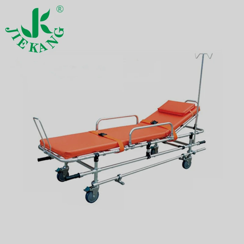 Factory Direct Sale Customized High Quality Aluminum Alloy Medical Rescue Low Ambulance Trolley Stretcher