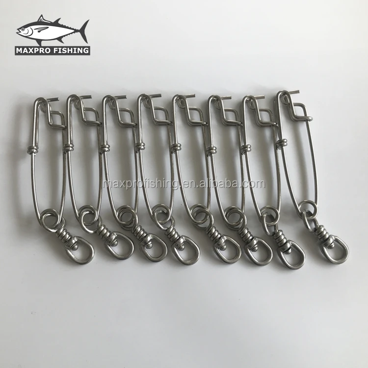 Tuna Stainless Steel V notch American Type Longline Fishing Snap