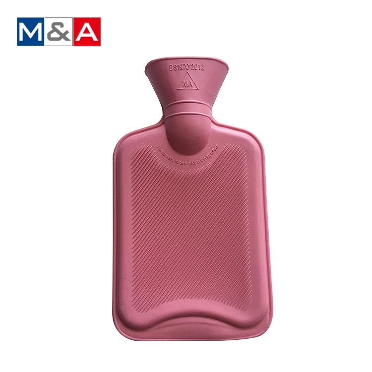 Plastic heat resistant mini rubber hot water bottle