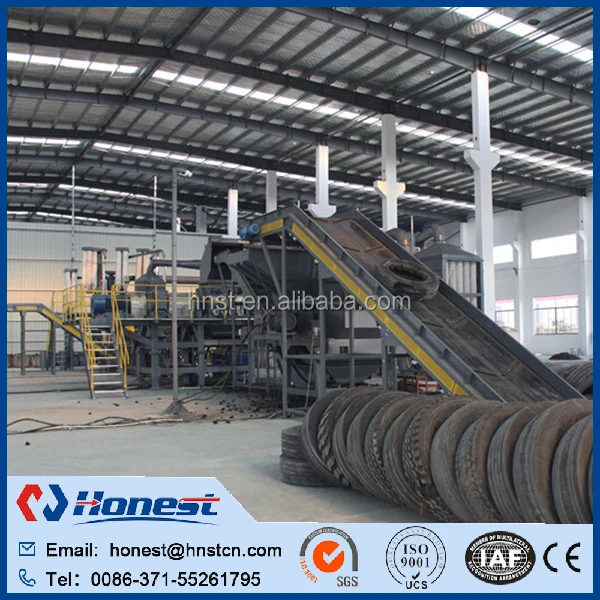 Машина для измельчения шин б/у резинового