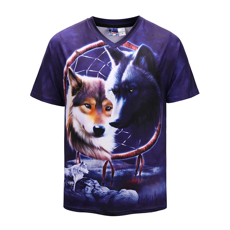 Professional Full Sublimation T Shirt Custom Printed Tshirts