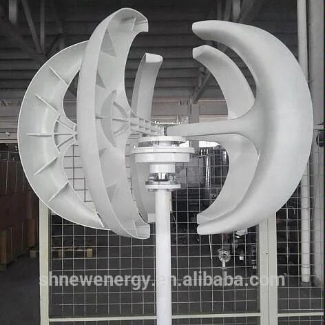 
200w Hot sales of white Low speed vertical wind turbines/home wind turbine price 