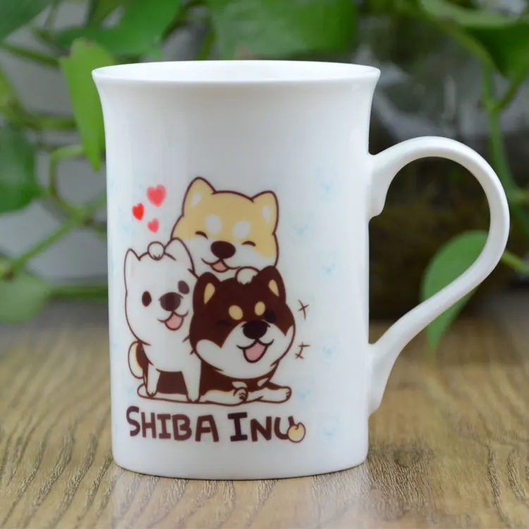  Оптовая продажа кофейные кружки Mida из костяного фарфора объемом 10 унций сублимационные на заказ с широким горлом