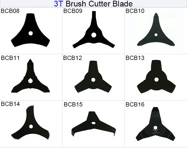 2T триммер для травы из углеродистой стали, лезвие для стрижки травы-BCB01