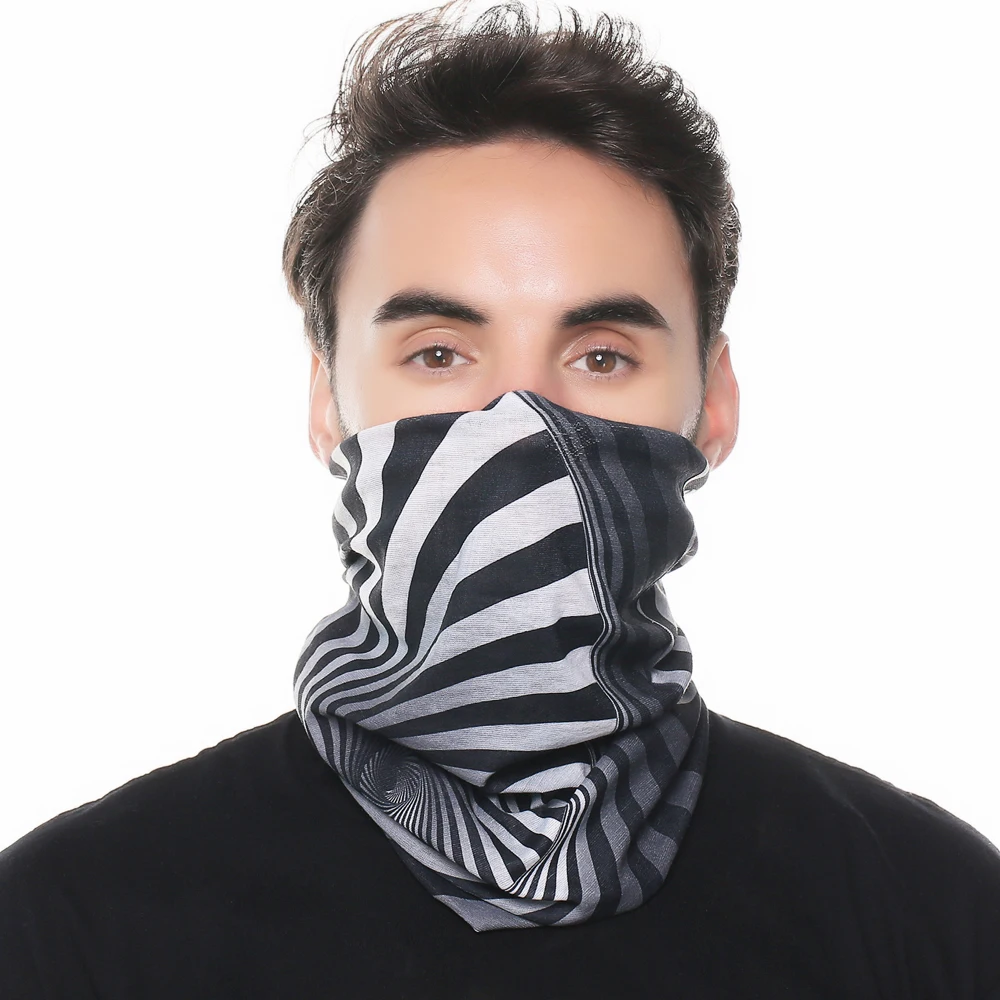 
Neck Face Bike Motorcycle Bandana Sport Tubular Seamless Printed Custom Polar Fleece Bandana 