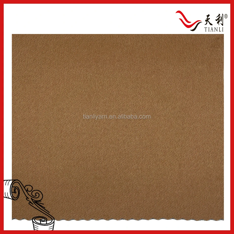 
Double faced wool fabric 