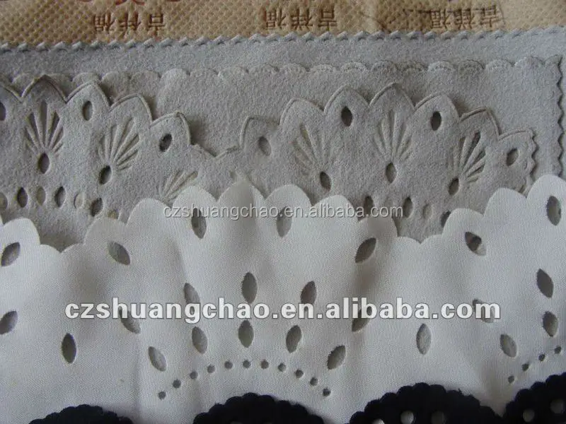 Ultrasonic lace edge scarf making machine