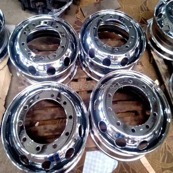 Bus tubeless steel wheel rim with high quality