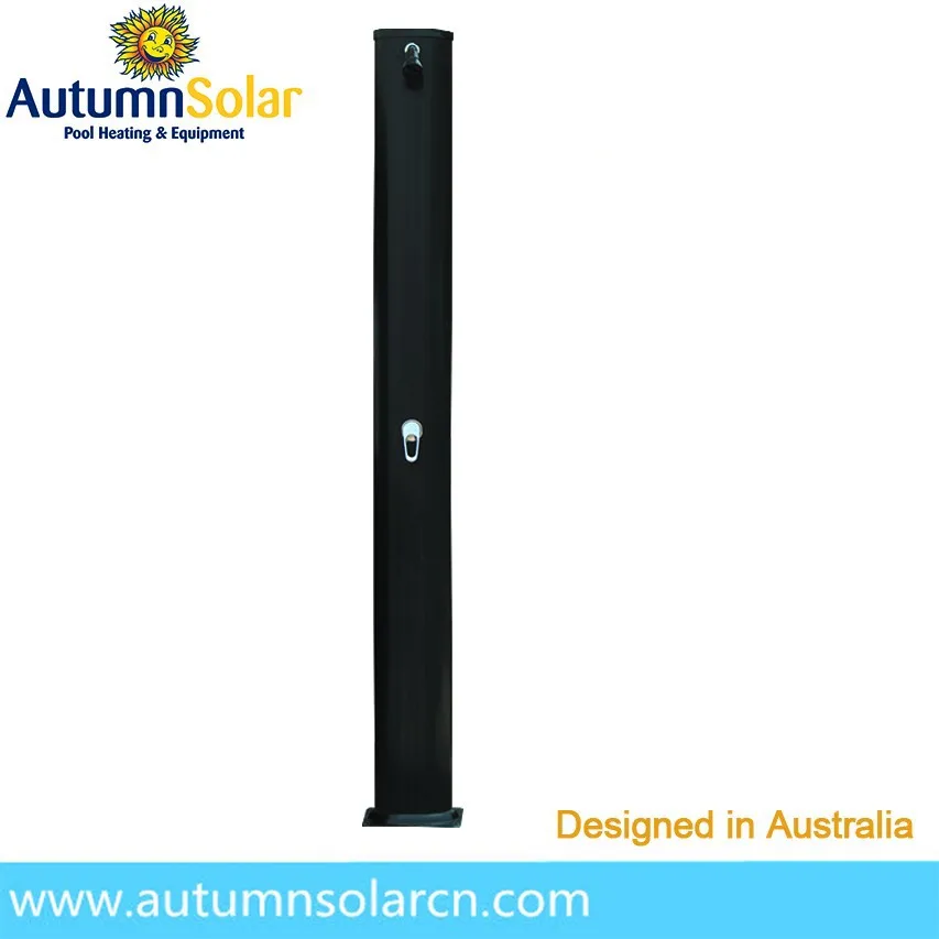 
40L aluminum outdoor garden swimming pool solar shower 