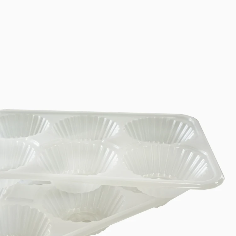 blister 6 pcs PP Various packaging /clear plastic disposable frozen food dumpling  tray