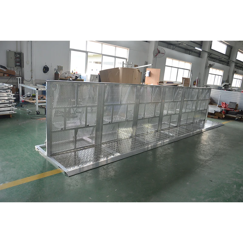 Aluminum Crowd Barrier Control Security Protection for Concert Public Safety