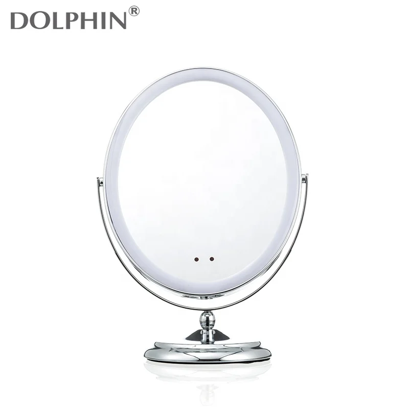 Smart Make Up Lighted Makeup Double Side Cosmetic Mirror With Led