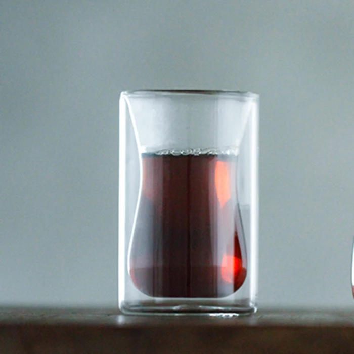 Fashion heat resistant eco-friendly and durable glass coffee cup