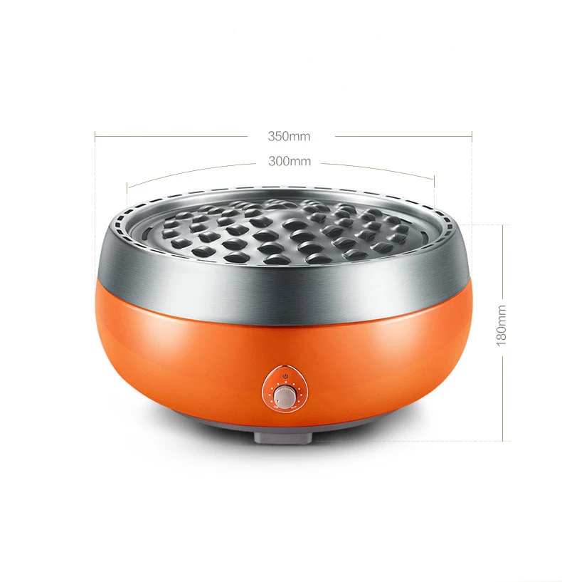 
Hot Sale Electric Japanese Iron Window Design Portable Smokeless Grill 