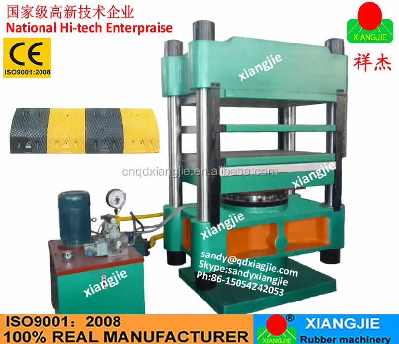 road speed bumps vulcanizing machine
