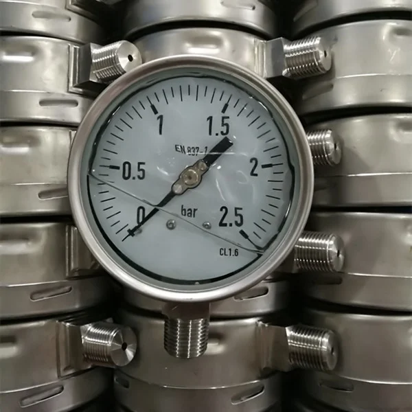 Манометр из нержавеющей стали 316L 4