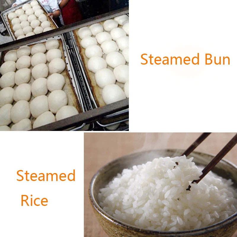 Commercial large food steamer industrial food steamer and food steamer machine