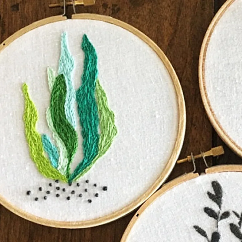 
korea cross stitch FLOWER Multi Patterns Chinese hoop Embroidery 