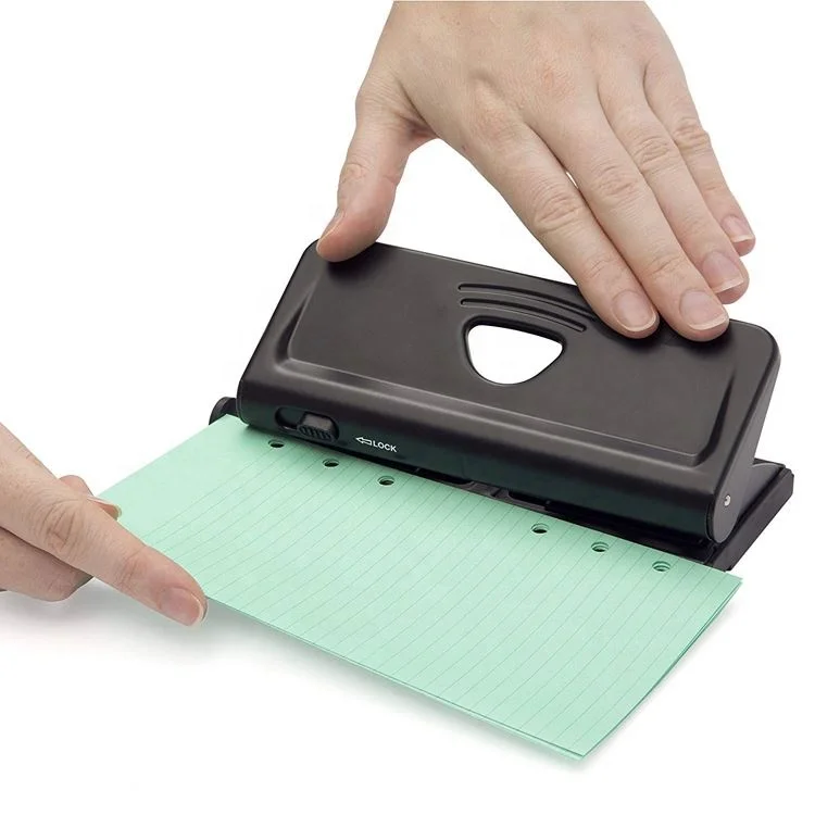 Bulk puncher binder moon holder green 3 2-3 heavy duty 3- 4 1 2.75 inch 1.75 disk hole punch