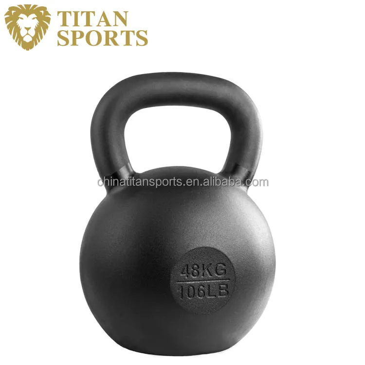Cross training fit Gear Black Cast Iron kettlebell