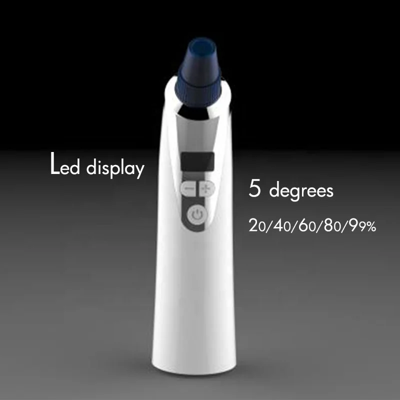 
Beiyuan LED Display New Arrival Vacuum Blackhead Acne Remover Facial Pore Deeply Cleaner Electric Blackhead Remover 