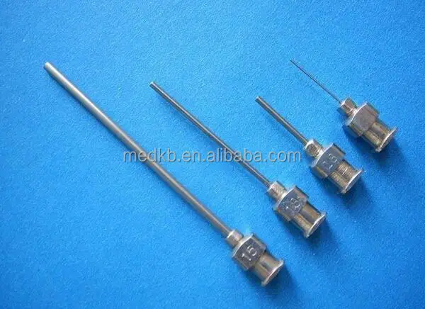 Высокоточные все металлические наконечники тупые дозирующие иглы из нержавеющей стали