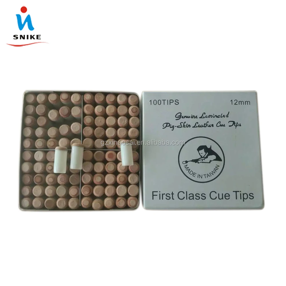 Cheap price 10mm snooker pool cue tips billiard accessories