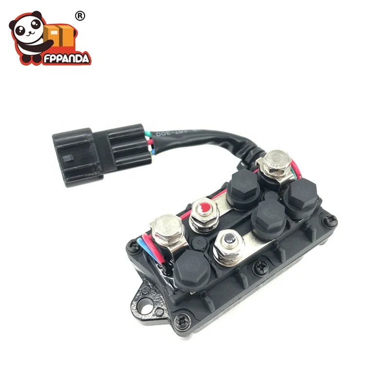 Outboard 3 pin 200-300 HP for yamaha 6AW-81950-00-00 Trim Tilt starter solenoid relay