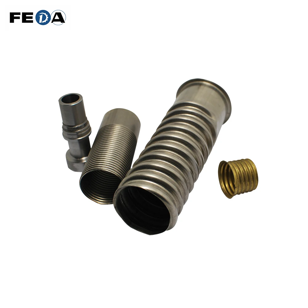 FEDA hydraulic automatic bolt thread rolling machine scaffolding thread making machine