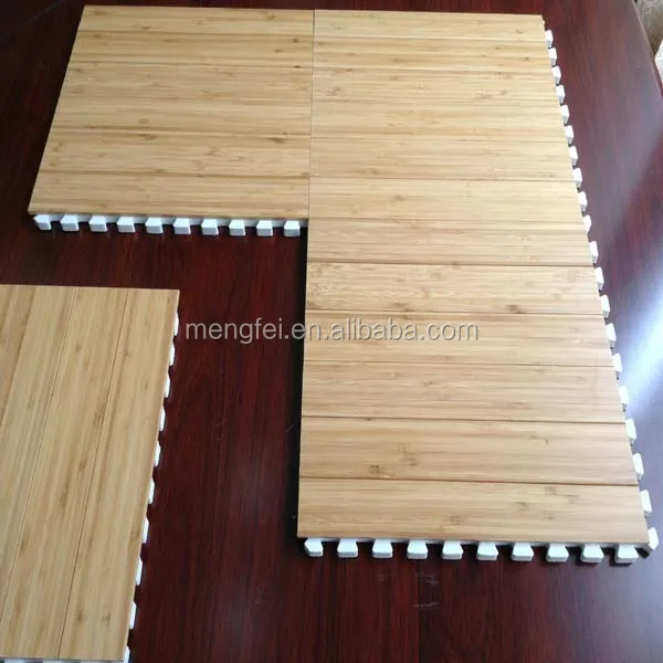 sound proof 100% bamboo flooring