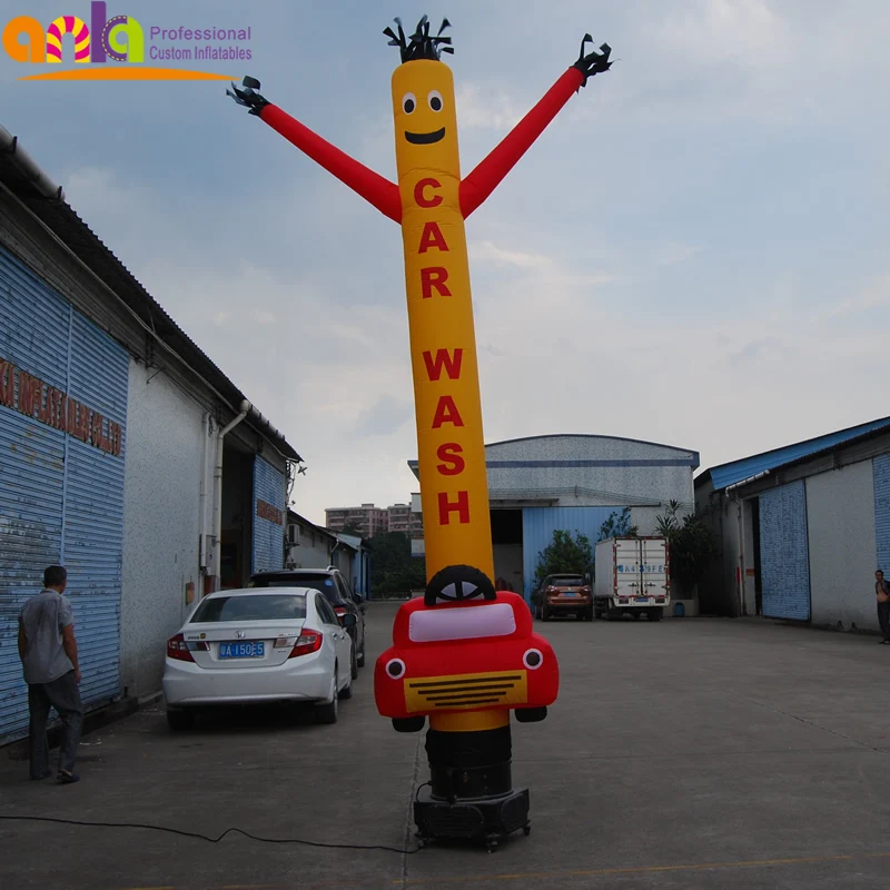 Inflatable sky tube Wind air Dancer puppet for car wash