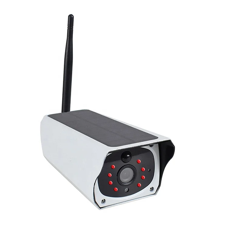 18650 Li-ion Battery Operated WIFI Outdoor Sola Camera Support 4 Users