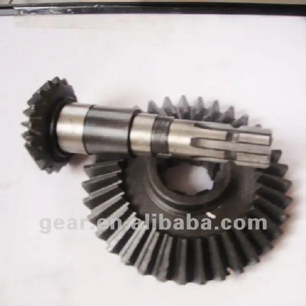 DIN standard straight teeth helical spiral gear / cycle gear