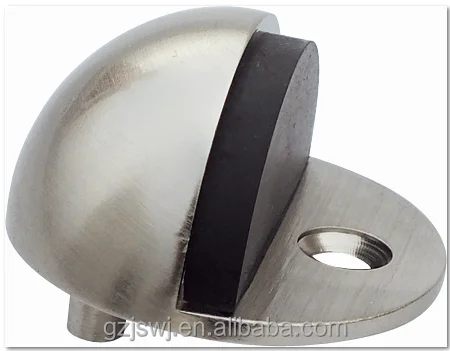 JS-D09 stainless steel  304 metal  door stopper stop door slamming door stopper