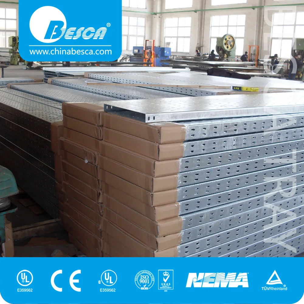 hot dip galvanized steel Cable Tray with Elbow
