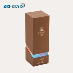 Custom Luxury Printed Black Cardboard Paper Tea Cup Gift Magnetic Closure Boxes