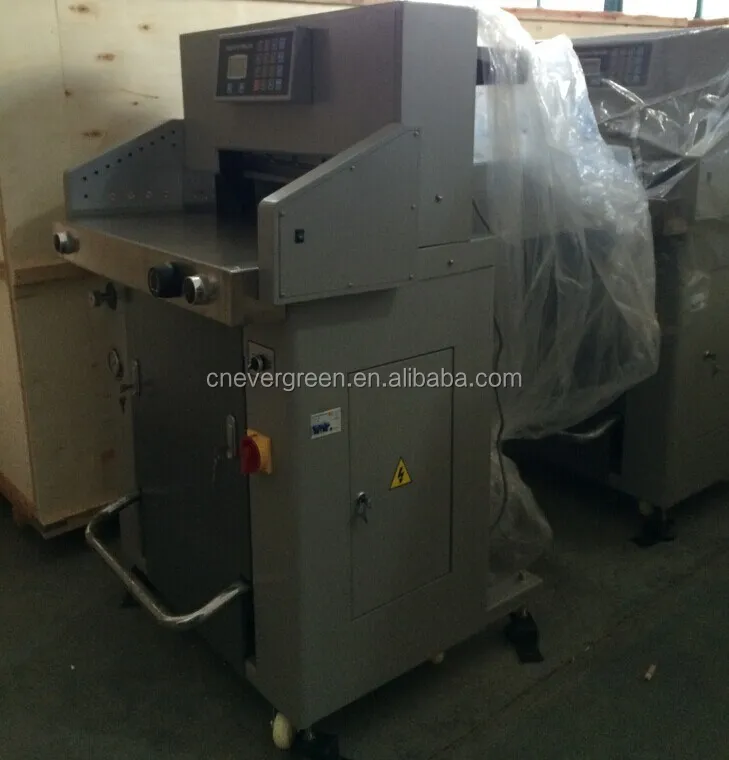 China factory guillotine cutting machine, automatic paper guillotine