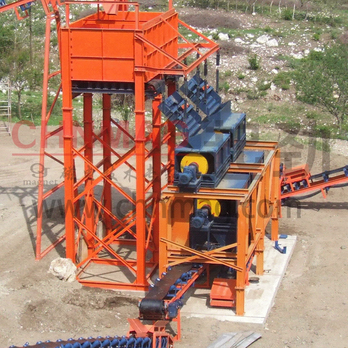 Mining Drum / Magnetic Separator