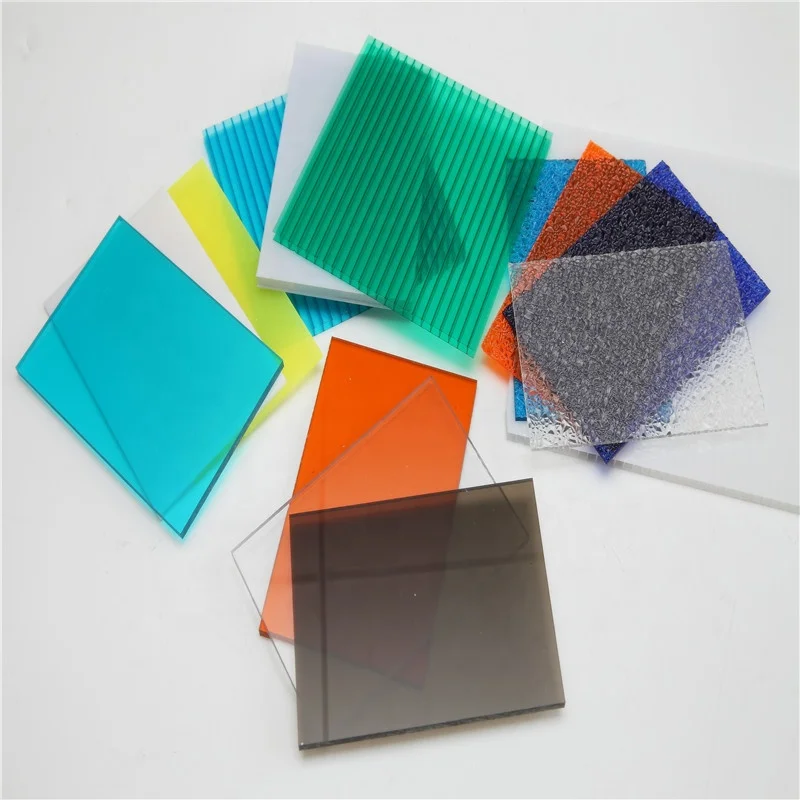 100% virgin bayer 4x8 sheet plastic polycarbonate sheet