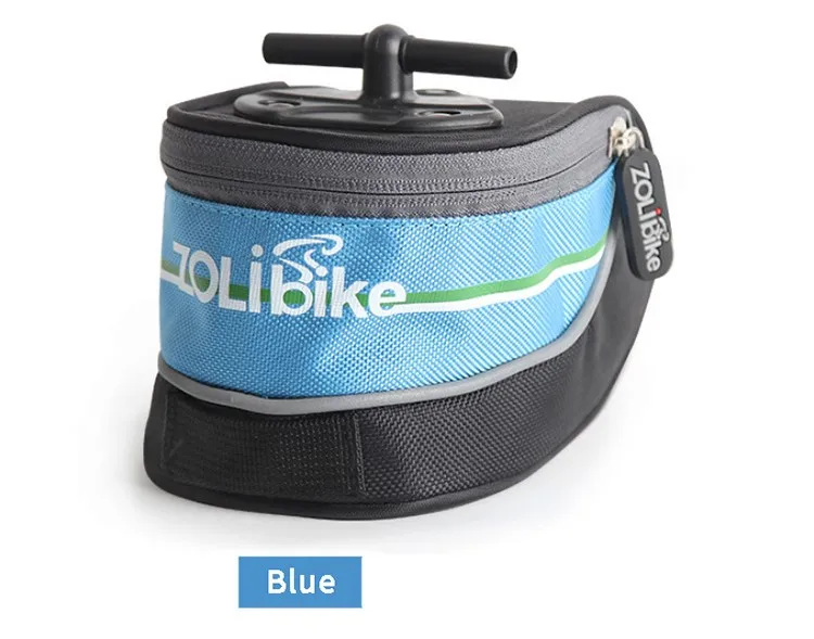 ZOLi 2102 Bicycle Tube bag Install Easy  Bicycle Frame Bag Waterproof Bike Saddle Bag