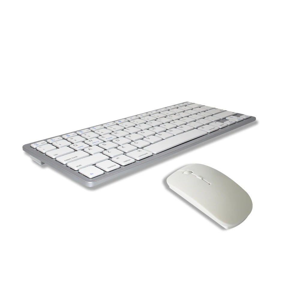 2,4 г красивые мини беспроводная клавиатура и мышь