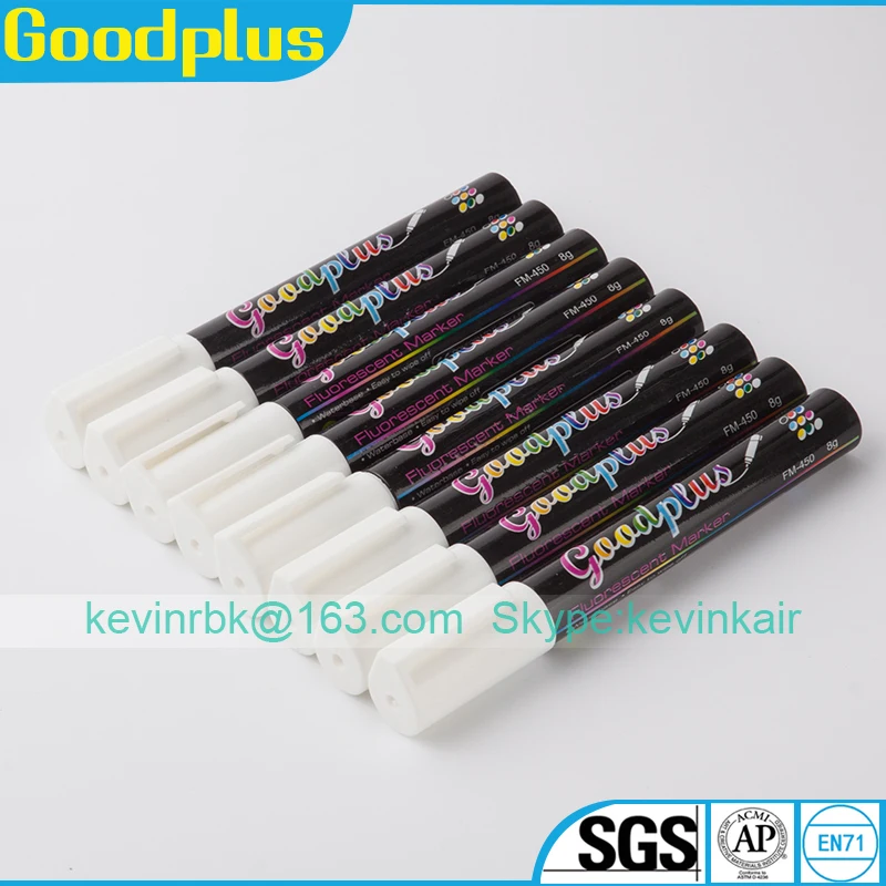 Artline Chalk Marker -6mm white color Washable Liquid Chalk Markers dry erase chalk markers