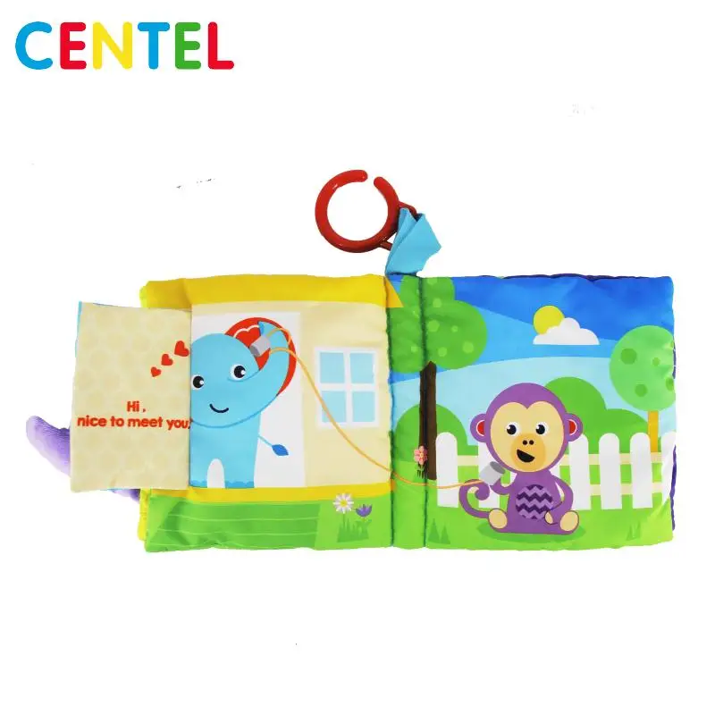 
Mattel Producer Interact Hand puppet cloth book set with toddler toys 