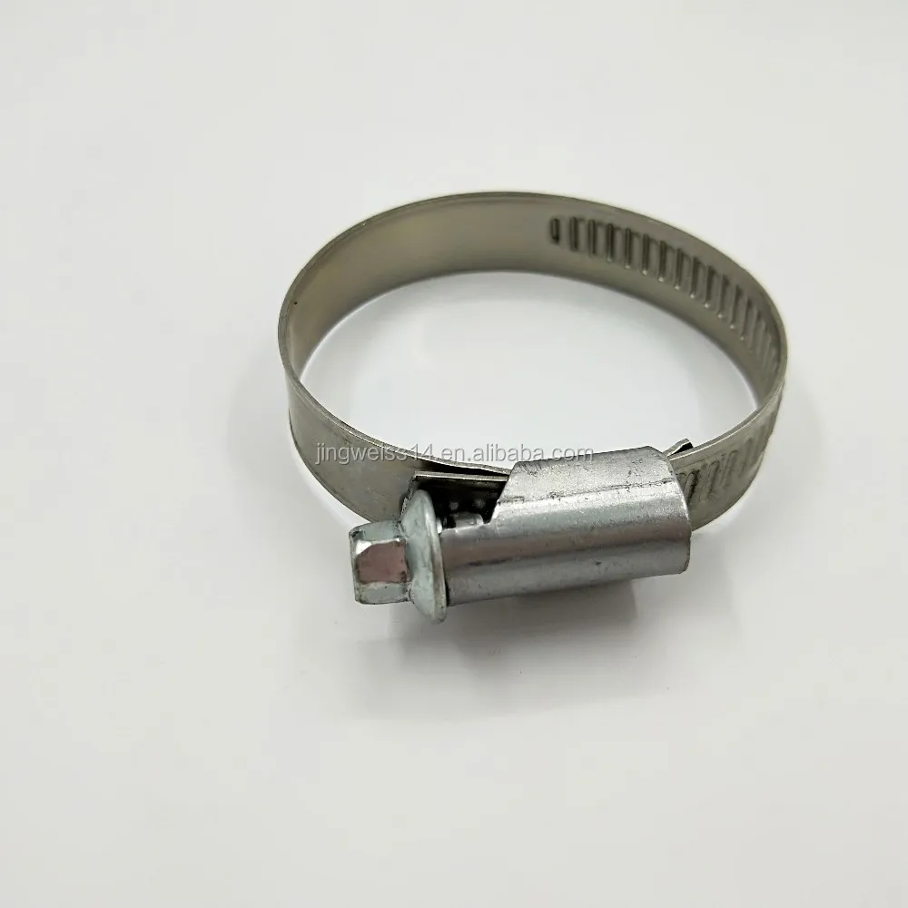 Germany Type Solid hose clamps for automobile exhaust pipe