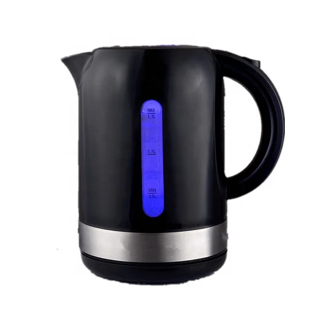 1.7l new design plastic kettle electric water heating jugs 2022