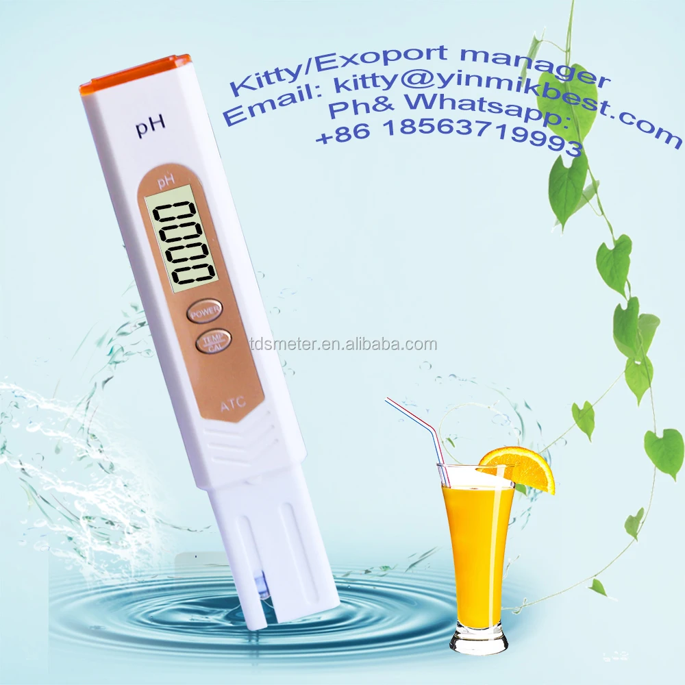 Качество воды/влажности почвы/питательный ph тестер с подсветкой