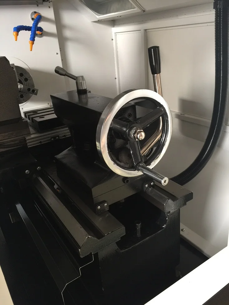 
Small High Precision machinery Flat Bed CNC Cutting Lathe Machine CK6140 with c axis(BL-H6140C) 