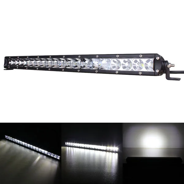 21 '100 Вт однорядные светодиодный свет бар C-REE светодиоды комбинированный прожектор внедорожные огни для Jeep, кабина, лодка, внедорожник, грузовик, Atv, для вождения