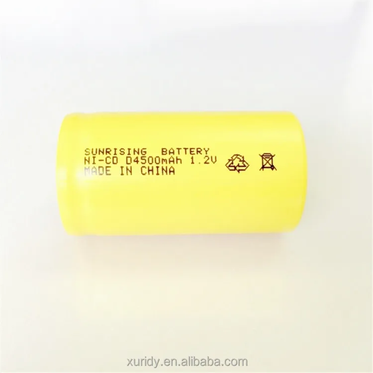 Ni-CD battery D 4500mah 1.2v