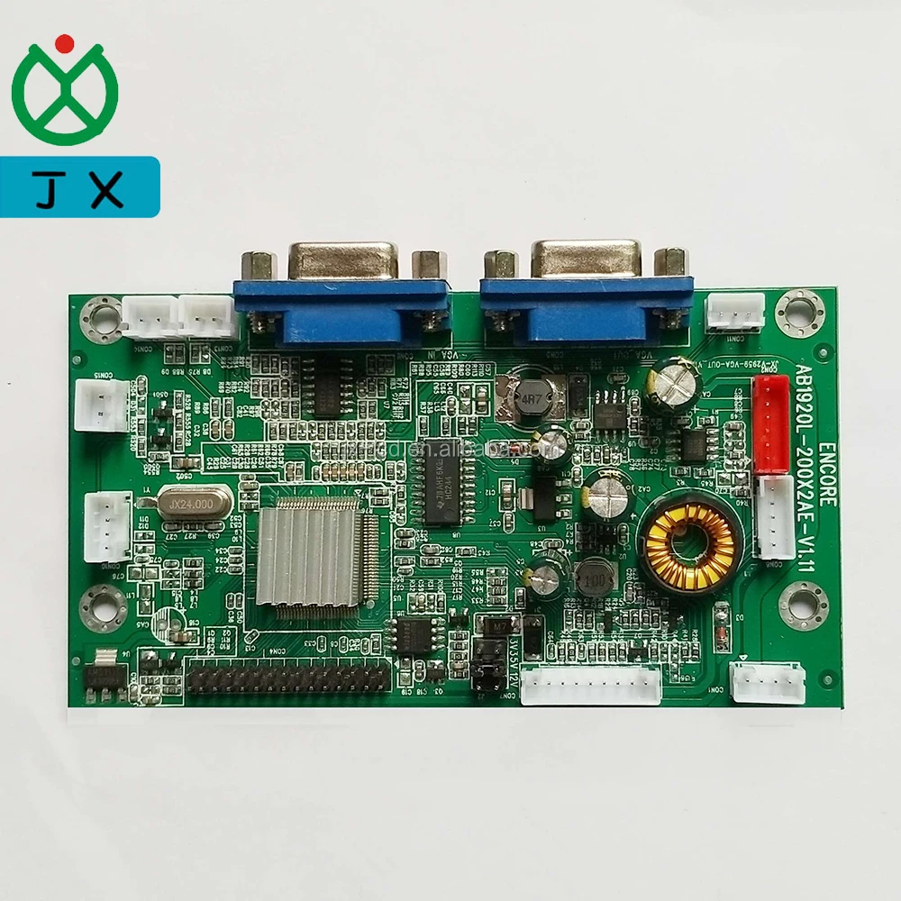 JX-V59VGAOUT Wholesale Industrial Universal LVDS To VGA LCD Monitor Converter Board